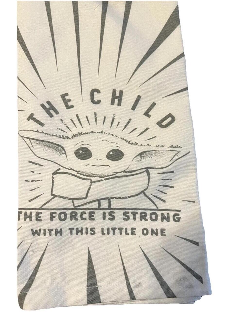 Star Wars Grogu Baby Yoda kitchen towel